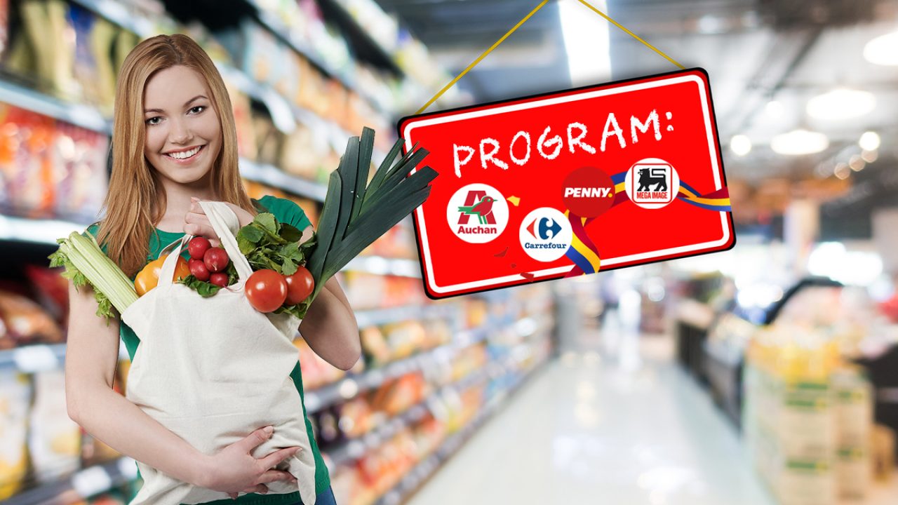 Program supermarketuri de Revelion 2024. Ce orar au Auchan, Lidl